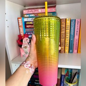 💖🍋Starbucks Lemonade Pink Ombré Venti Cold Cup 💖🍋